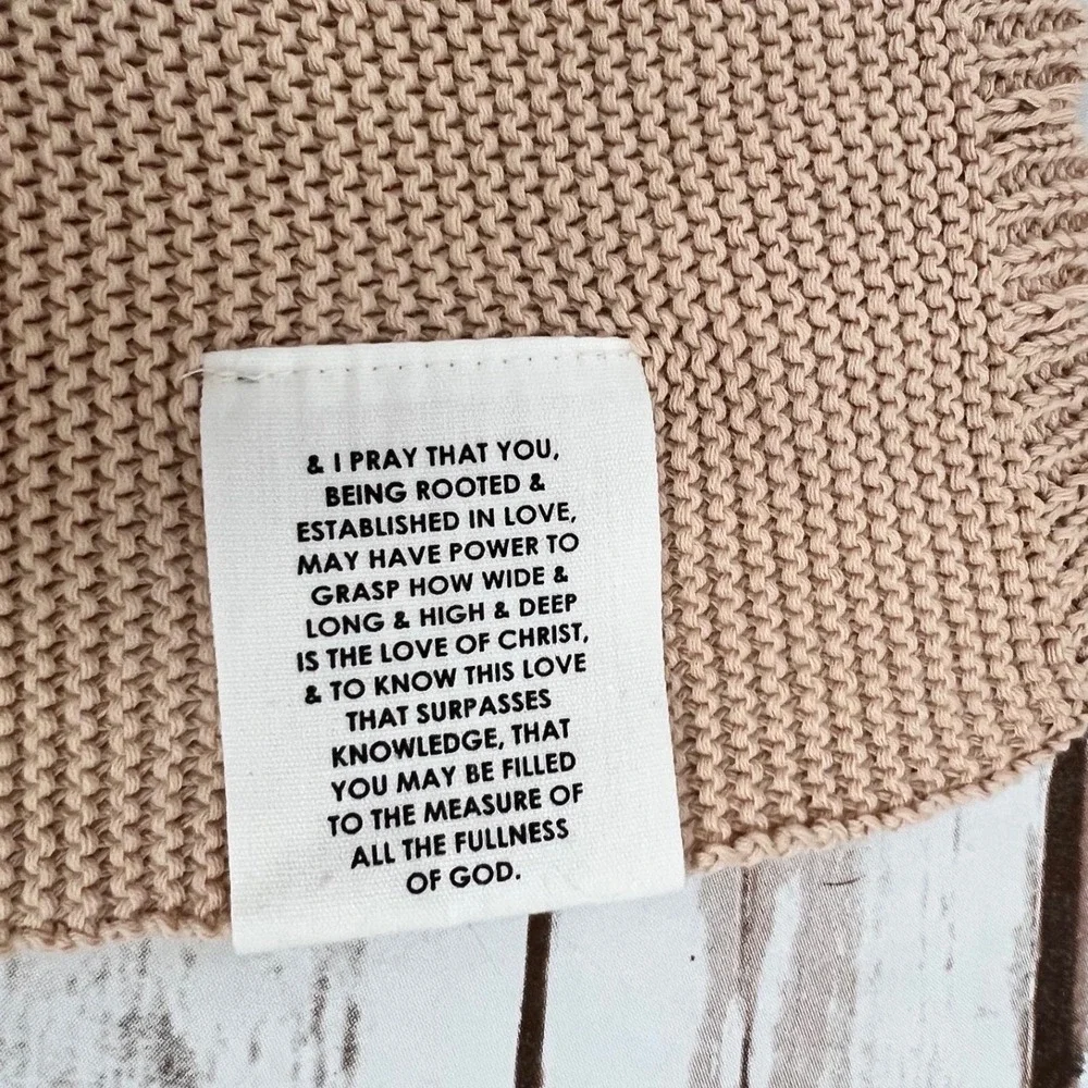 Our House Above NWOT Bear Tan Security Blanket 